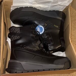 Columbia Men's Black Waterproof Lace-Up Bugaboot Celsius Wide Boots Size 14W NIB